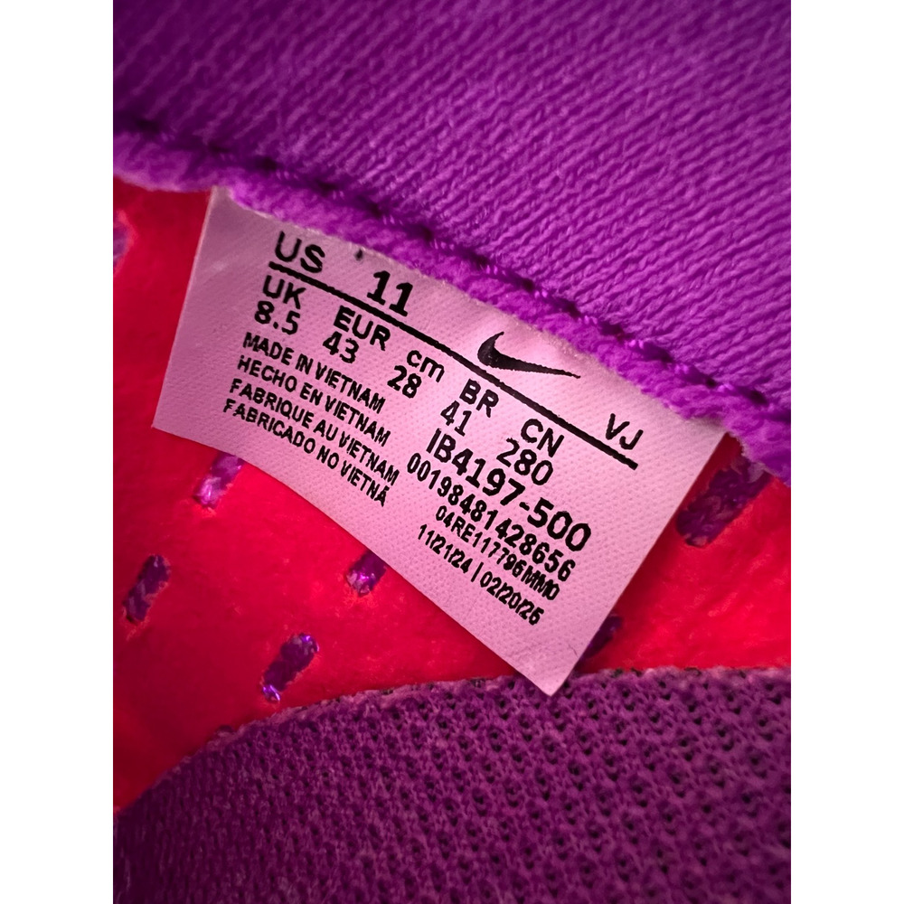 Nike ZoomX Pegasus Plus Faith Kipyegon Fuchsia Women's Size 11 IB4197 500 New - Picture 12 of 16
